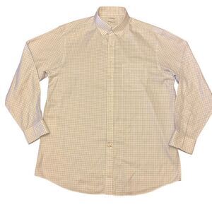 Cremieux Pima Cotton Non-Iron Long Sleeve Button Down Shirt size 161/2 or 35